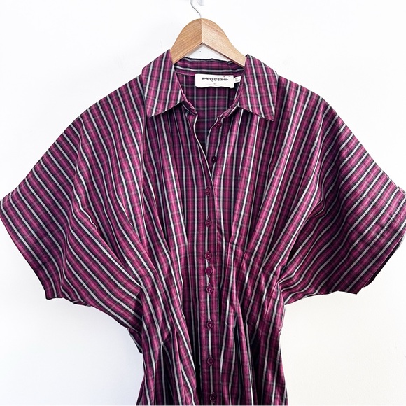 Anthropologie The Tobie Shirt Dress by Exquise - Picture 6 of 7